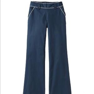 Old Navy Piped Button Tab Nautical Sailor Pants 12